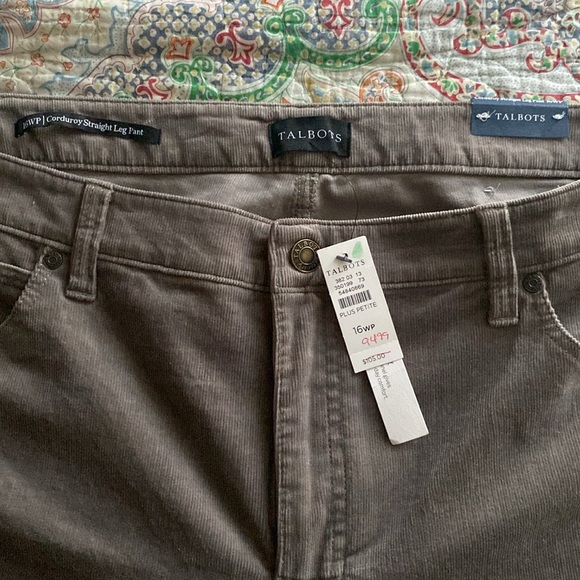 Talbots Straight Leg Pant - Picture 2 of 4